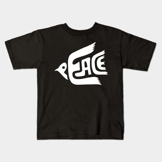 Peace Dove Kids T-Shirt by Buy Custom Things